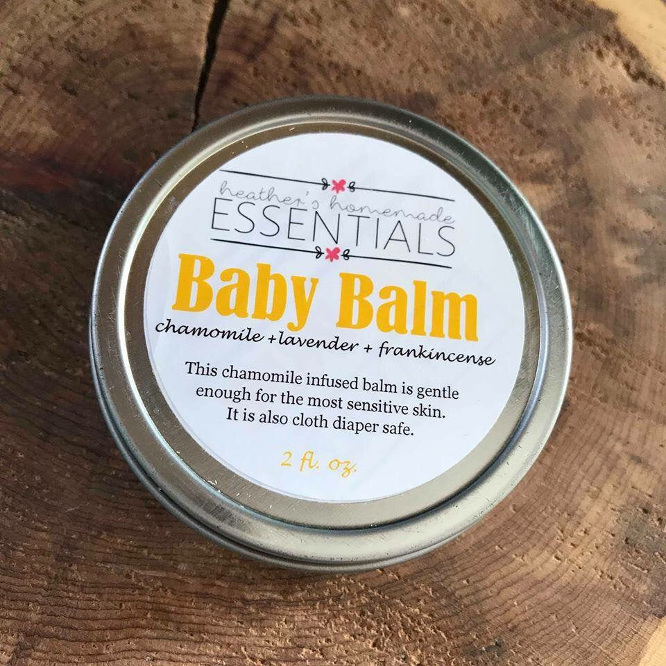 Baby Balm - All Natural Diaper Rash/Cradle Cap Balm